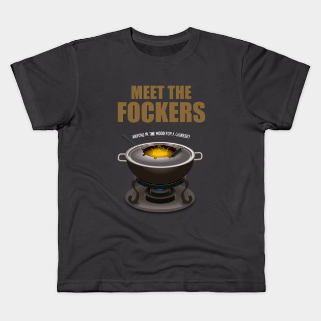 Meet the Fockers - Alternative Movie Poster Kids T-Shirt by MoviePosterBoy